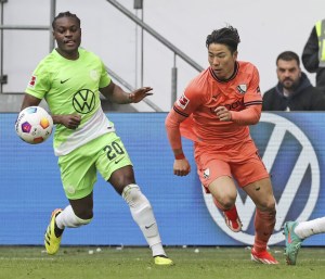 【ブンデスリーガ速報】前半の先制ゴールから逃げ切り、ウォルフスブルクが勝利