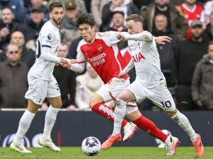 【プレミアリーグ速報】アーセナルが前半で点差をつけトットナムに勝利