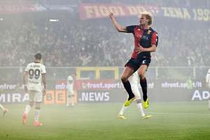 【セリエＡ速報】ジェノア、猛攻3点でカリアリに勝利