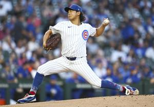 パイレーツ戦に先発したカブス・今永＝シカゴ（ゲッティ＝共同）