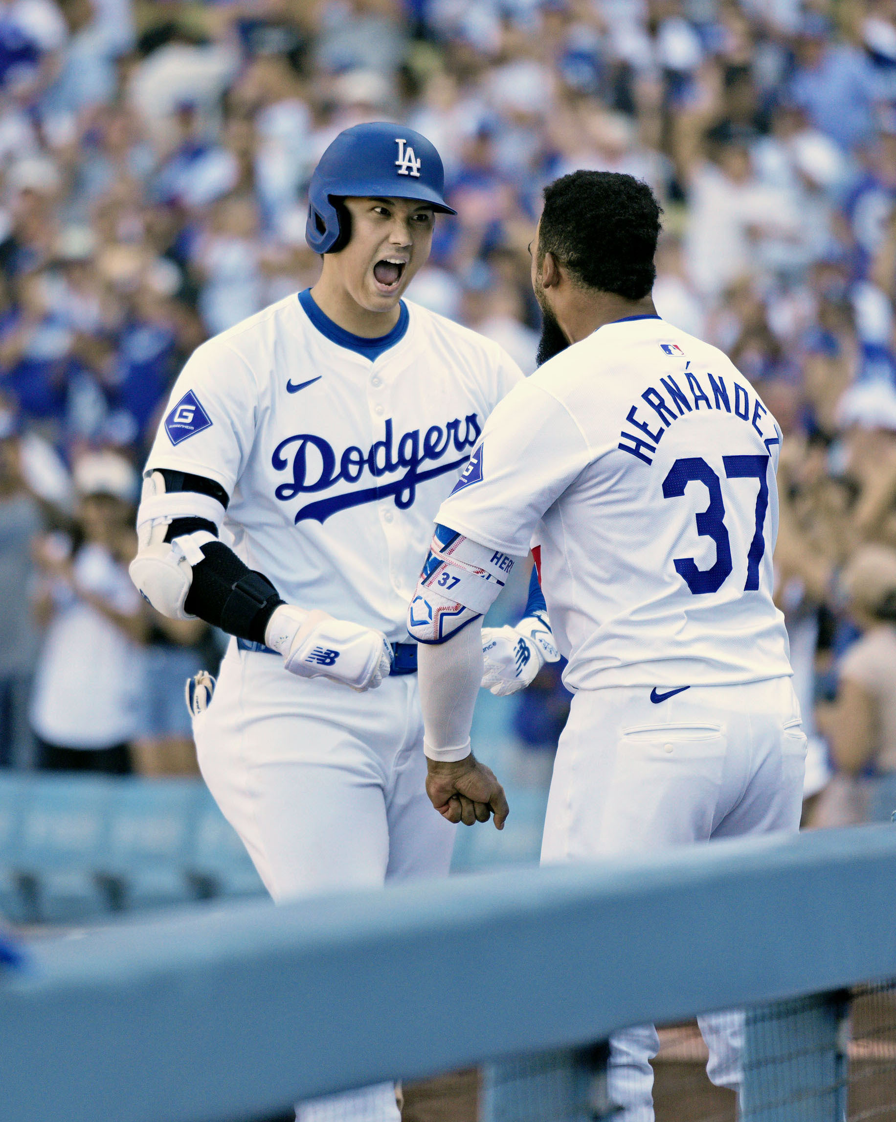 ５３号ソロの大谷 米大リーグ・大谷