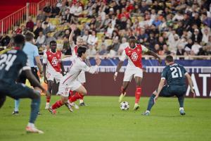 October 22, 2024, Monaco, Monaco: Midfielder ZAKARIA Denis (AS Monaco)..AS Monaco vs Red Star Belgrade - Crvena Zvezda - UEFA Champions League in Stade Louis II, MONACO, on October 22, 2024. (Credit Image: Â© Panoramic via ZUMA Press)、クレジット：©Ｐａｎｏｒａｍｉｃ／Ｐａｎｏｒａｍｉｃ　ｖｉａ　ＺＵＭＡ　Ｐｒｅｓｓ／共同通信イメージズ　※Belgium, France, Germany Rights OUT 「ＺＵＭＡ　Ｐｒｅｓｓ」