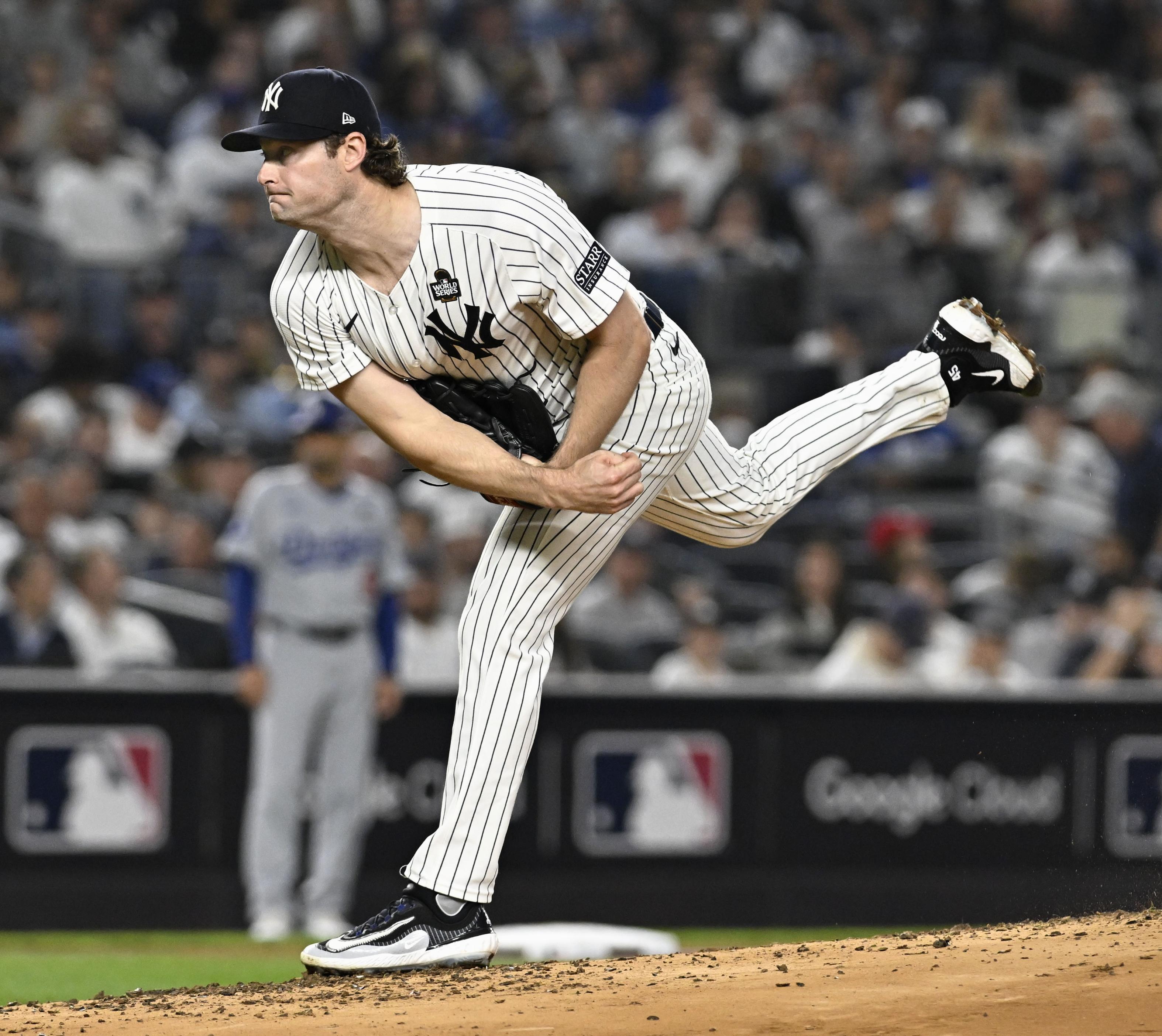 先発したコール ワールドシリーズ第５戦