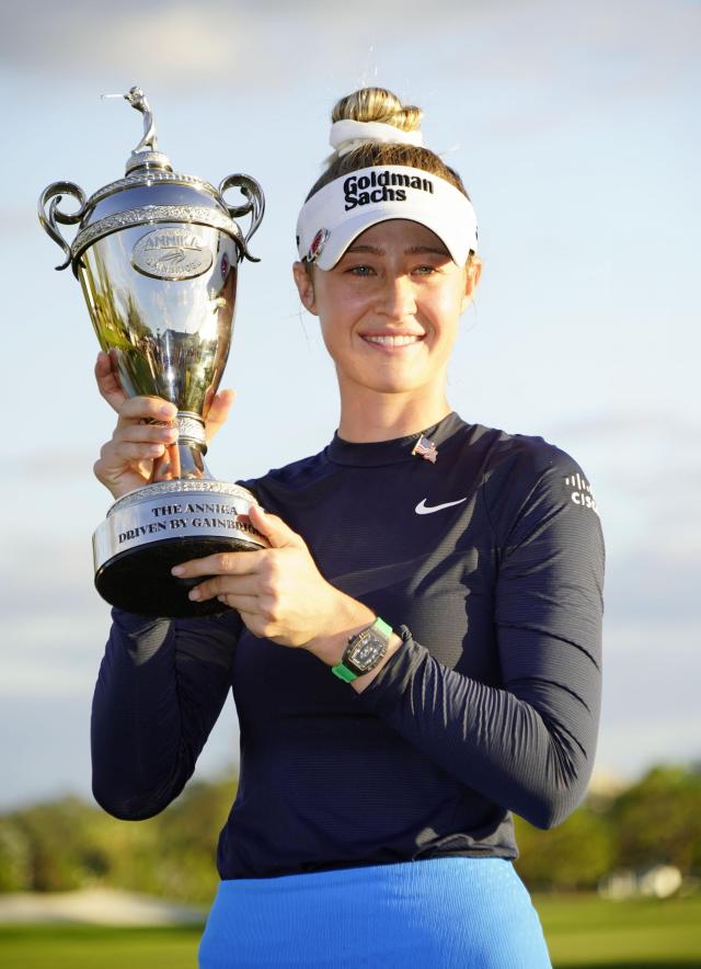 1位　ネリー コルダ　賞金額：$4,164,430