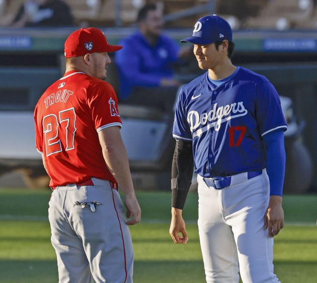 マイク・トラウトと大谷