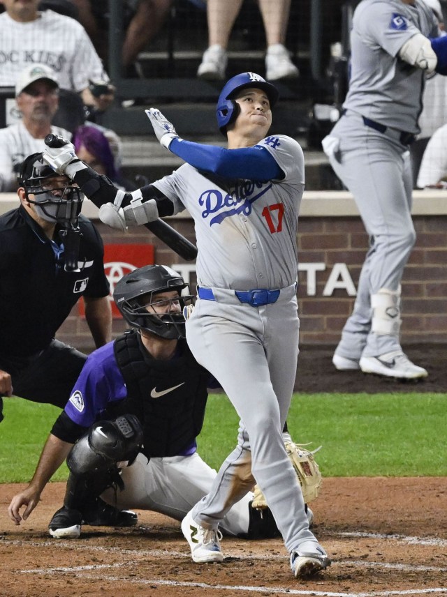 大谷翔平　MVP3回　今期のHRは