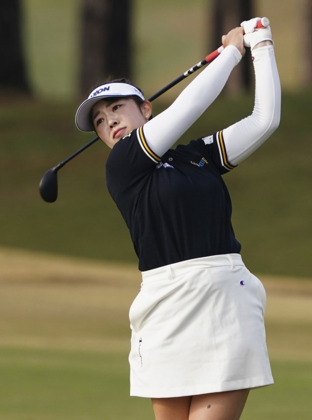 山下美夢有 米女子ゴルフ最終予選会