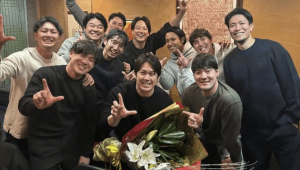 ホークス「同級生会」に千賀滉大の姿も！笑顔の集合ショットに反響