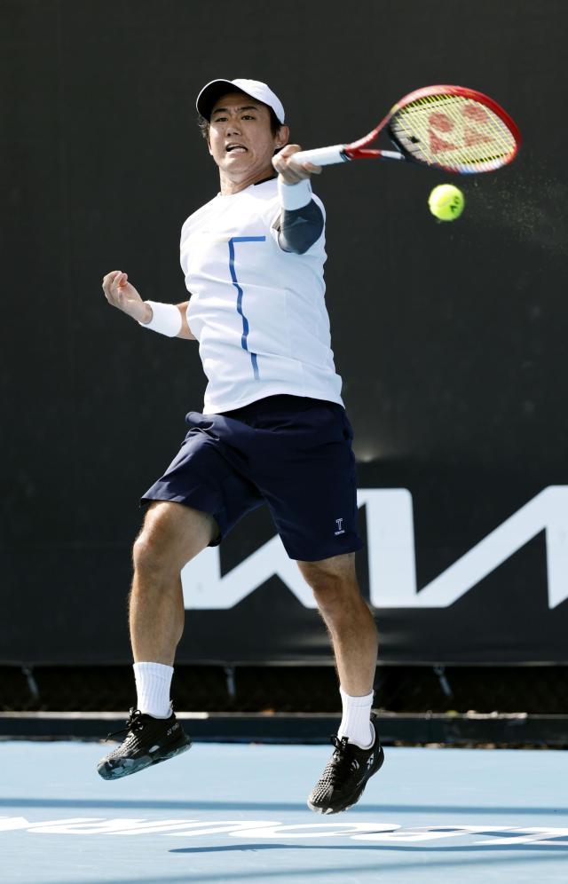 西岡良仁 全豪テニス第２日