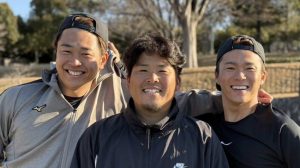 「メンツが豪華すぎ！！」山本由伸、大阪で髙橋宏斗澤田圭佑との自主トレ終了