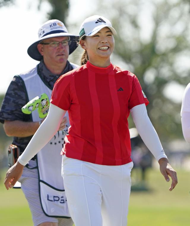 渋野のホールアウト ファウンダーズ女子第２Ｒ