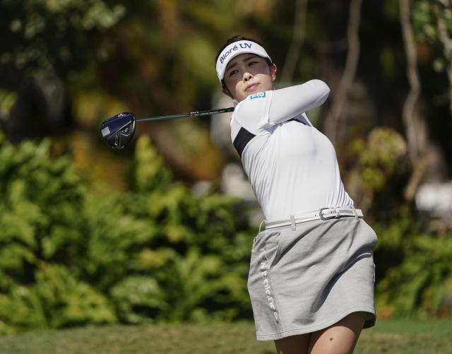 山下のティーショット ファウンダーズ女子最終Ｒ