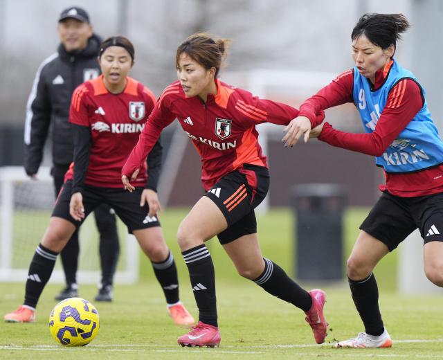 調整する谷川ら なでしこ、２１日豪州戦