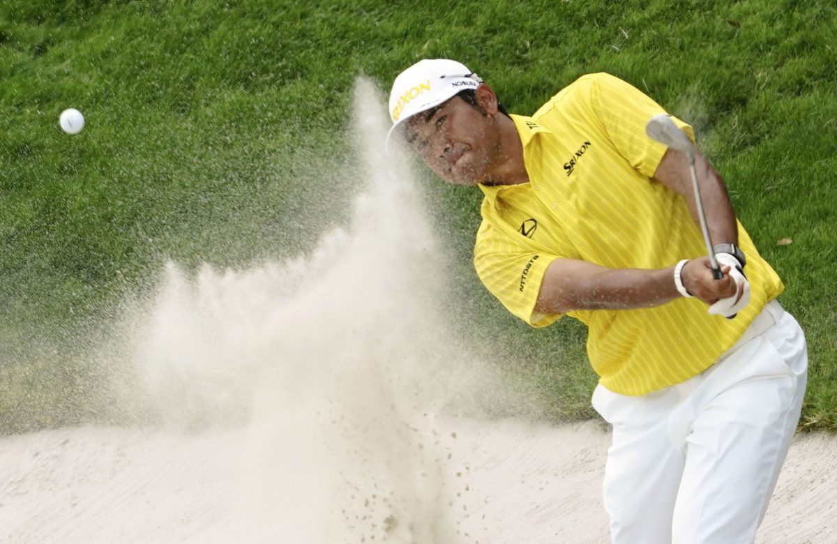 最終ラウンド、通算イーブンパーで２２位の松山英樹＝ベイヒル・クラブ（共同）