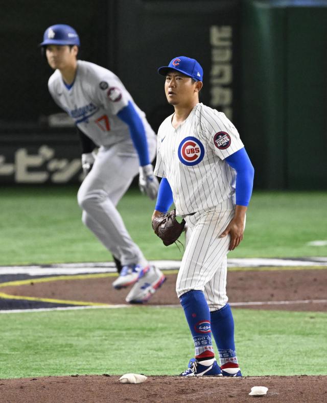 今永と大谷 米大リーグ日本開幕戦