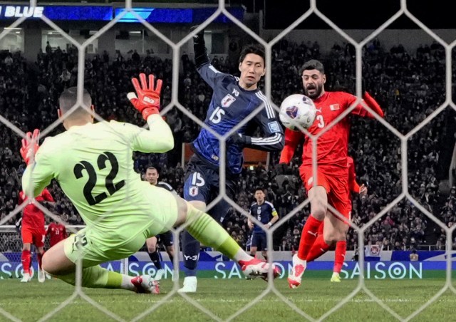 鎌田の先制ゴール サッカーＷ杯最終予選