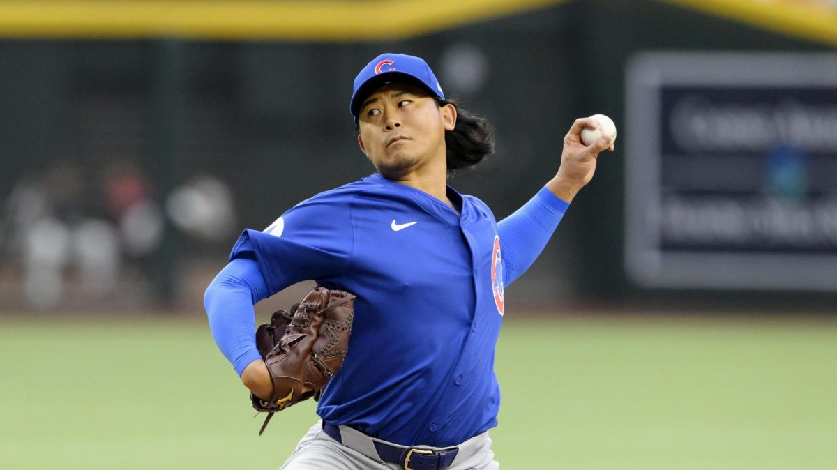 ダイヤモンドバックス戦に先発したカブス・今永＝フェニックス（共同）