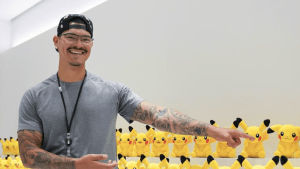 ドジャース選手が日本でピカチュウに大興奮　ポケモン本社で「夢が叶った」