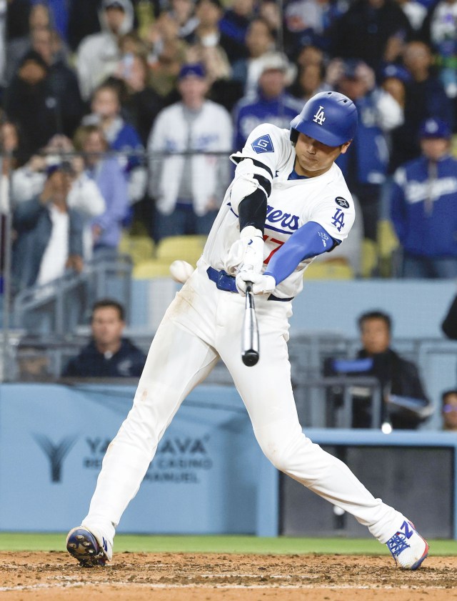 ３号サヨナラ本塁打の大谷 米大リーグ・大谷