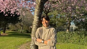 「何でも様になる」なでしこ熊谷紗希×桜の春爛漫ショットに反響