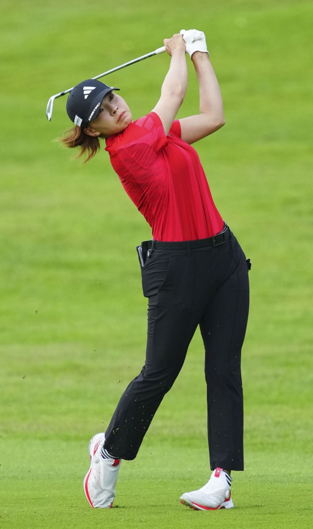 渋野日向子 ＨＳＢＣ女子ゴルフ第３Ｒ