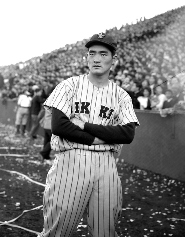 立教大時代の長嶋氏 大学野球の“聖地”神宮