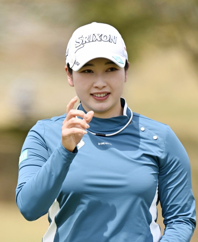 ２位の小祝さくら アクサ女子ゴルフ最終日