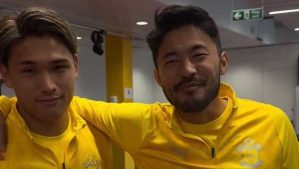 菅原由勢の密着動画に松木玖生が登場「なんでこんな面白いの」「誰かと思ったら」