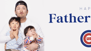 「お顔がそっくり」「変顔まで」鈴木誠也、息子たちとの“父の日ショット”に反響