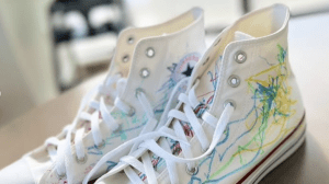 鈴木誠也 “世界にひとつだけのスニーカー”をもらう　 父の日のサプライズギフトに感動