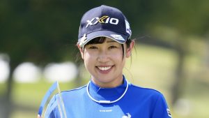 女子プロゴルファー、２０２５年５月４日撮影、浜野ＧＣ