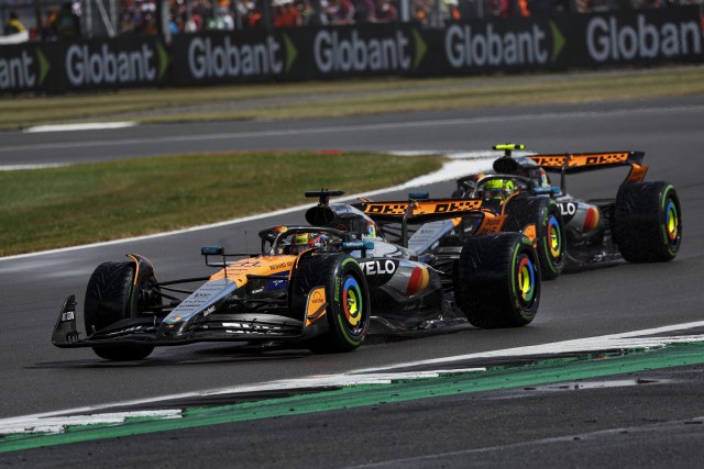 オスカー・ピアストリとランド・ノリス