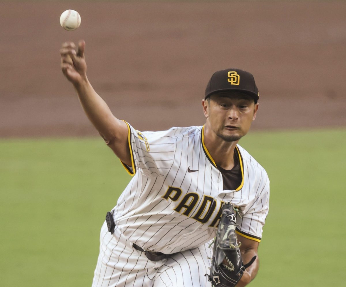 ダイヤモンドバックス戦に先発で今季初登板したパドレスのダルビッシュ＝サンディエゴ（共同）
