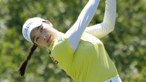 第３日、通算８アンダーで５位の小祝さくら＝真駒内ＣＣ