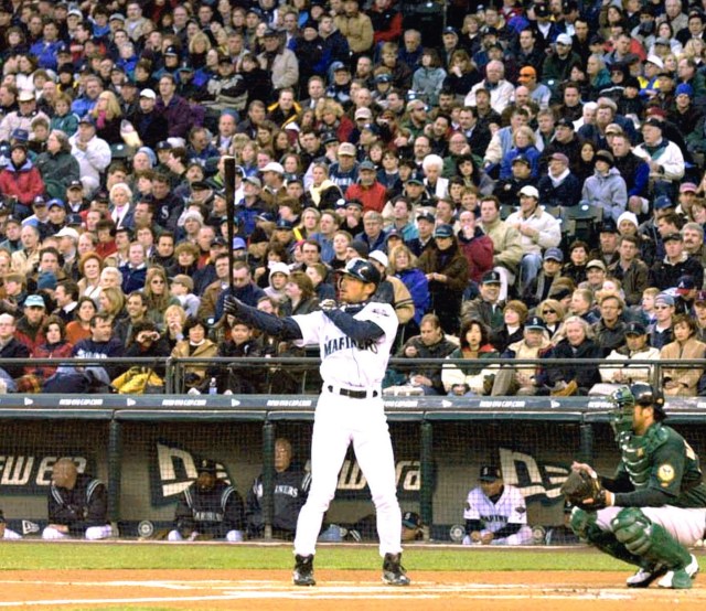 初打席のイチローさん