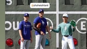 大谷翔平、山本由伸と吉田正尚“WBCトリオ”の記念写真投稿にファン注目「泣ける」「大谷のスタイルえぐ笑」　