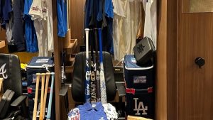 「デコピンを探せ！」大谷翔平、オールスター直前のロッカー公開　整然と並ぶ道具に注目集まる