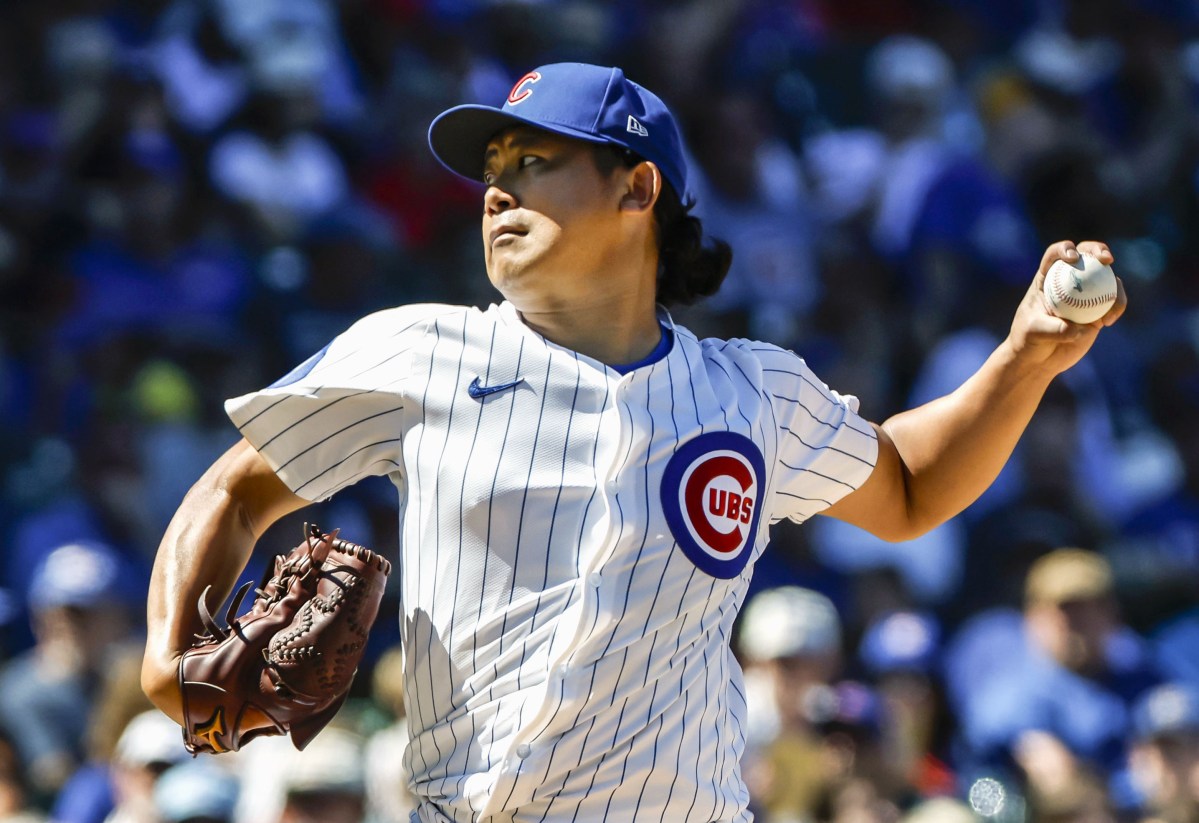 ブルワーズ戦に先発し、７回２失点だったカブス・今永＝シカゴ（共同）