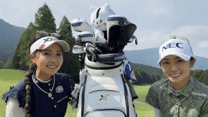 まるで美人姉妹！　青木瀬令奈＆安田祐香、“激カワ”ツーショットで新スポンサーを報告