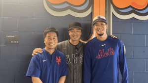 「ホークスファンで良かった」和田毅、NY訪れ千賀滉大と笑顔の記念写真投稿　出演動画は24万再生超え