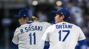 大谷翔平と佐々木朗希の投球フォームの違いは？　MLB公式が投稿した比較画像に注目集まる