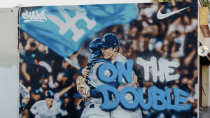 佐々木朗希、ナイキの広告に登場　LAの街に出現した壁画広告に海外ファン熱狂「Legendary」「We need a shirt!」