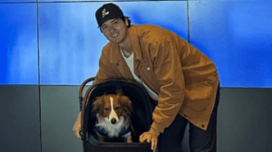 「パパと一緒でいいお顔」大谷＆デコピンの貴重な2ショットにMLB公式がキュン「今日一番の癒し」