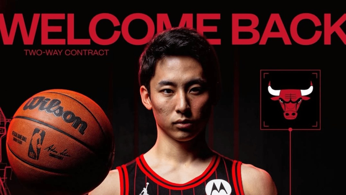 おかえりなさい！」河村勇輝がブルズと再び2WAY契約 歓迎ビジュアル公開に祝福殺到「ずっと応援してます」「本当に嬉しい」 | SPORTS DATA  and ARTICLE