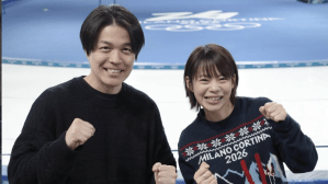 高木菜那、南波雅俊アナとの五輪「名コンビ」ショット公開　「ラヴィットで共演できたら」とラブコール