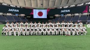 大谷翔平、北山考案の“お茶点てポーズ”認める　集合写真に添えられた絵文字にほっこり「ポーズ最高です！」「にっぽん 茶茶茶で応援しまーす」