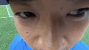 「何やらされとんねん」　今永昇太、帽子にカメラ取り付け自身の顔に爆笑！　「どちら様ですか!?」「なんと斬新な」と驚きの声