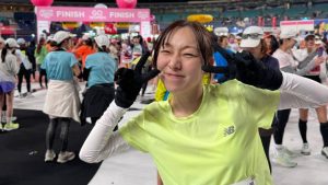 須田亜香里、人生初フルマラソンを“キラキラ笑顔”で走り切り報告　「あかりんマジで凄い」「元気もらった」と絶賛の嵐