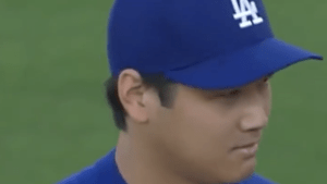 大谷翔平、トラウトとの対戦に笑顔見せるも一瞬で真顔に切り替える瞬間に反響　「にやっ」「最高の2人！」　