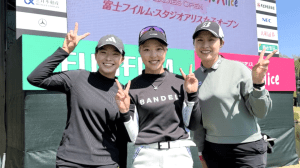 渋野日向子「やってやる！」笑顔のオフショット公開　予選落ち後の心境に応援の声「頑張れシブコ」「活躍に期待大」